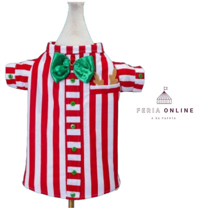 Camisa Rayas Rojas
