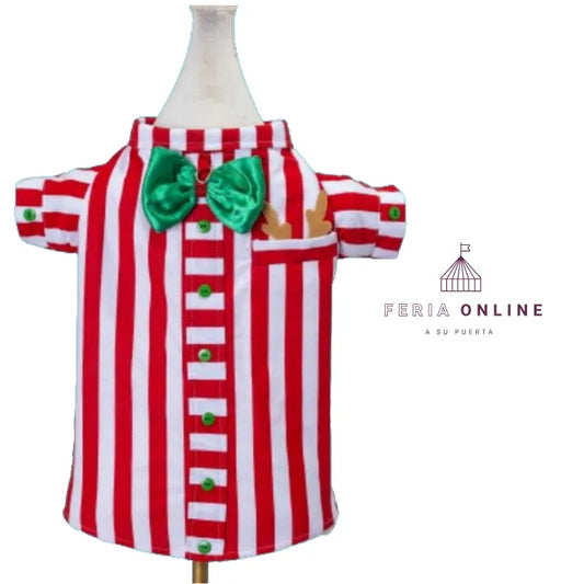Camisa Rayas Rojas