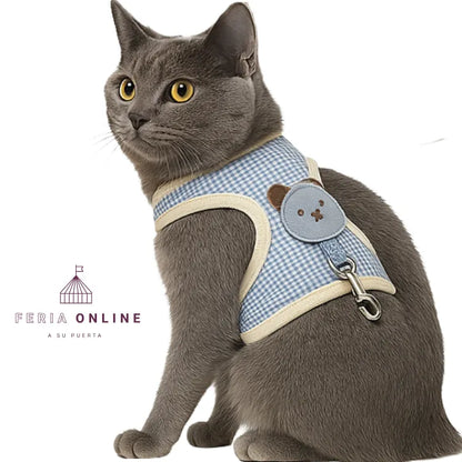 Collar Con Pechera Para Gato