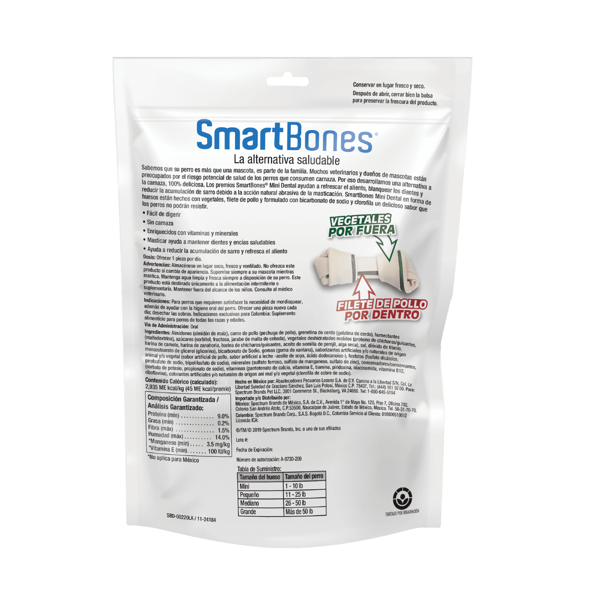 SmartBones Hueso Mini Dental x8