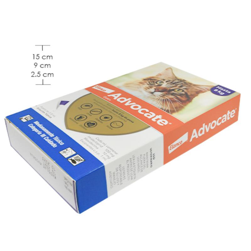 Advocate - Gatos Hasta 8kg.