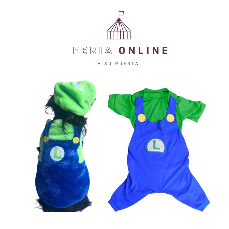 DISFRAZ DE MARIO Y LUIGI