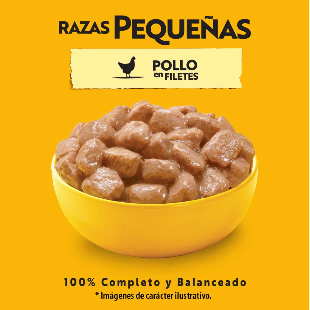 Alimento Húmedo Pedigree Razas Pequeñas