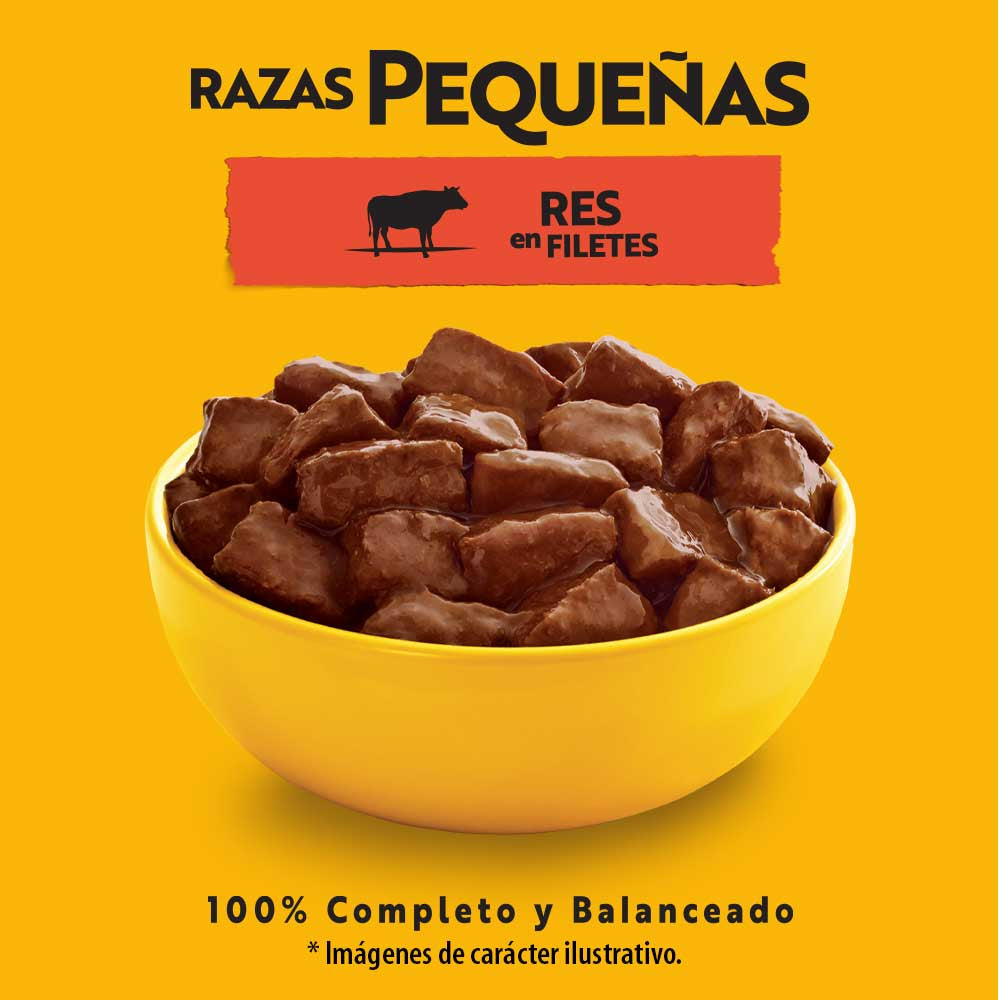 Alimento Húmedo Pedigree Razas Pequeñas