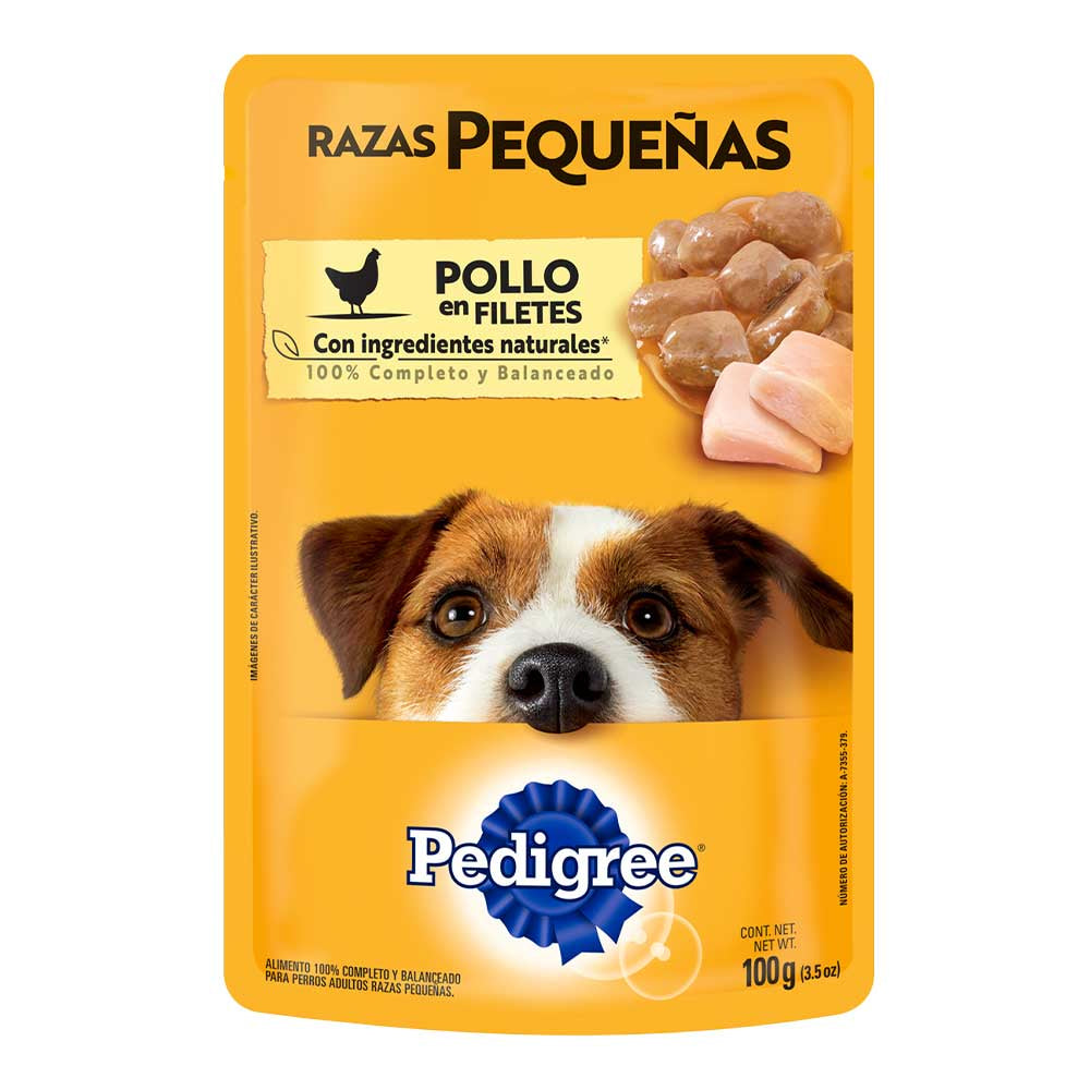 Alimento Húmedo Pedigree Razas Pequeñas