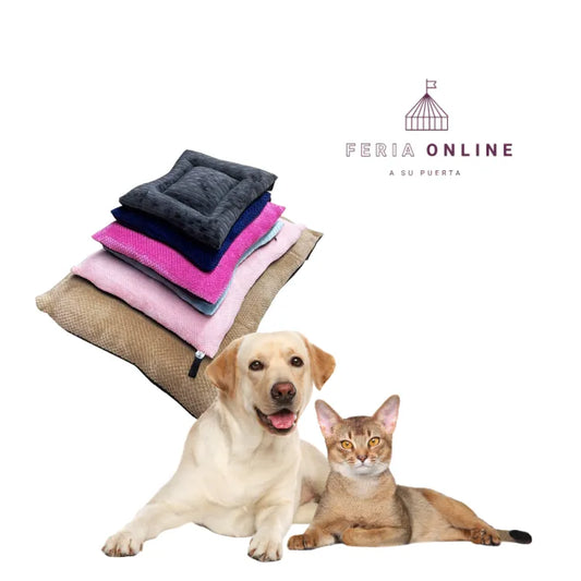 Cama Peluche con Cierre