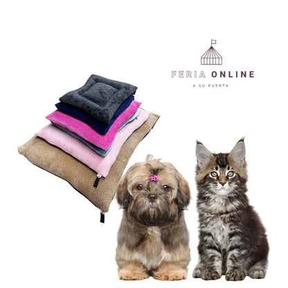 Cama Peluche con Cierre