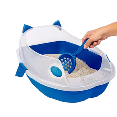 Caja Arenera Gato Semicerrada