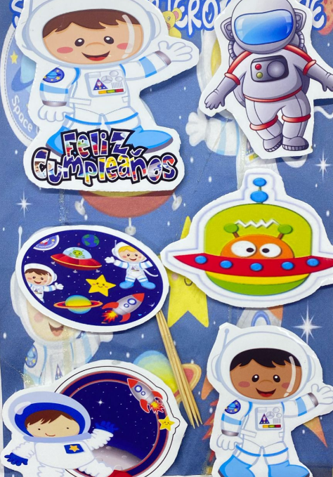 STIKER ASTRONAUTA