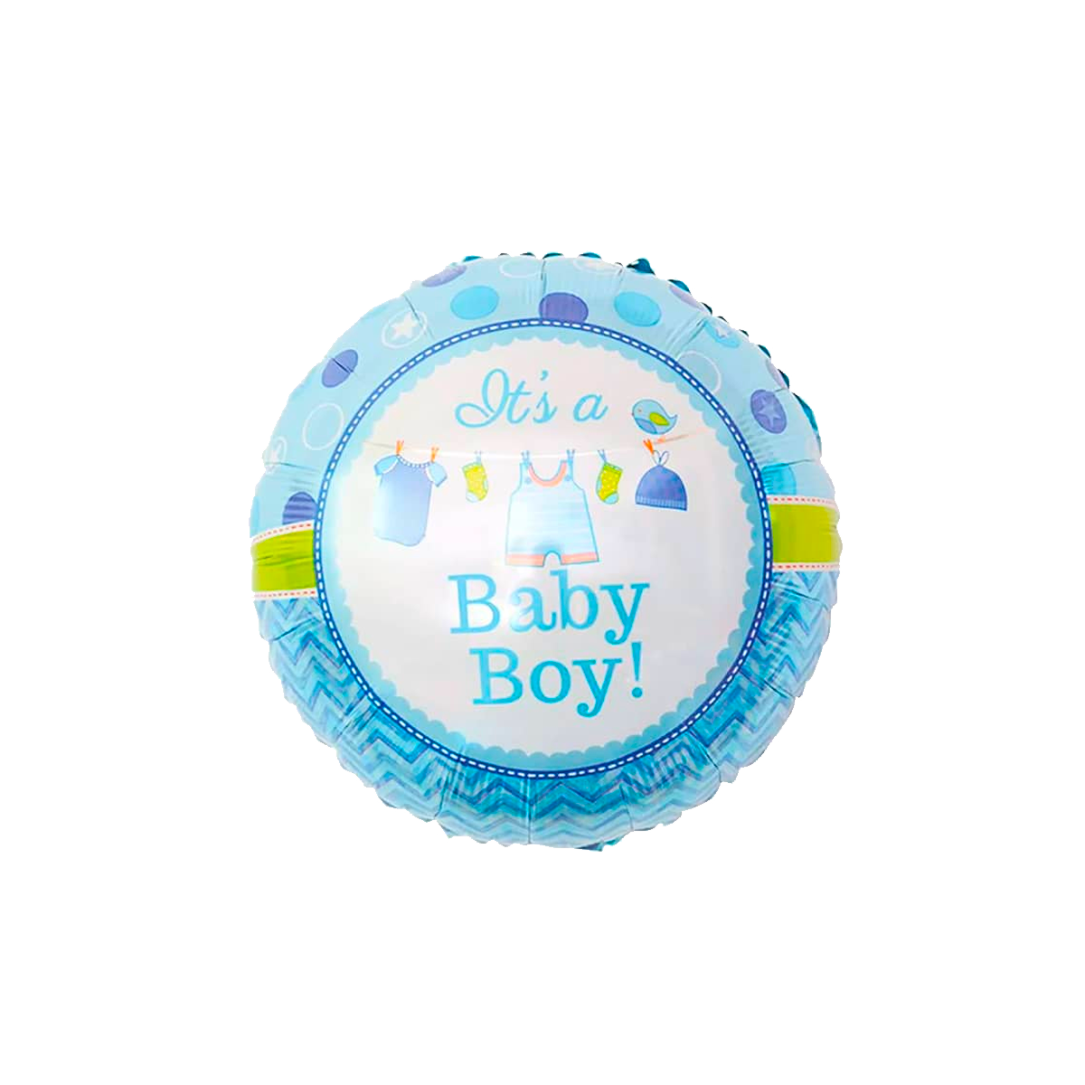 Globos Metalizados Baby Boy y Baby Girl