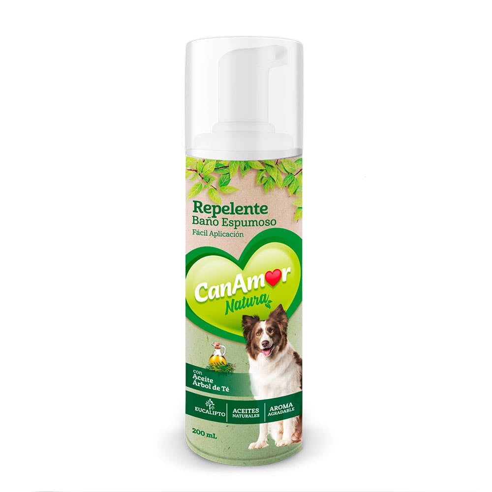 Baño Espumoso Repelente Canamor 200ml.