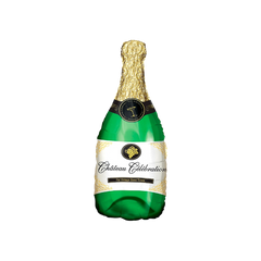 Globo Metalizado Botella Champagne