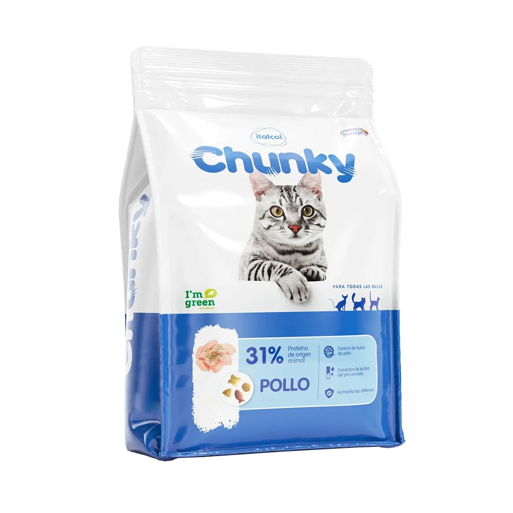 Chunky Concentrado Gatos Adultos Pollo