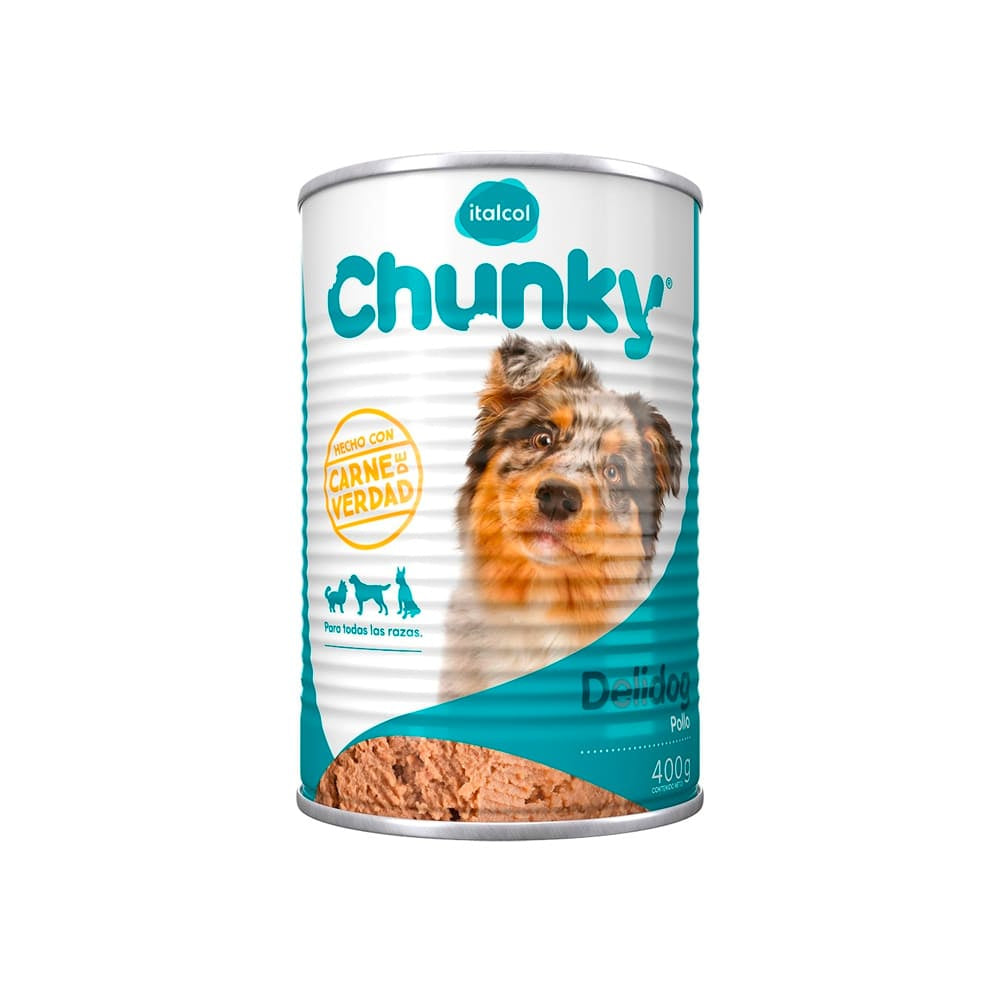 Chunky DeliDog Comida Húmeda Trozos Pollo