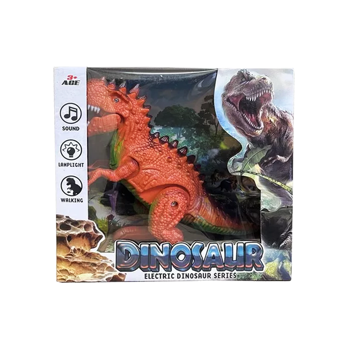 Dinosaurio Rex 20cm. | Con Luz Y Sonido