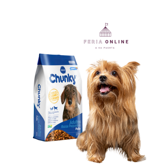 Chunky Perros Adultos Razas Pequeñas 1.5 KG