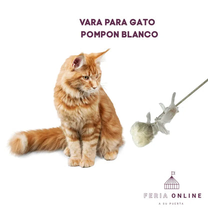 Varas Para Gato Con Pompones