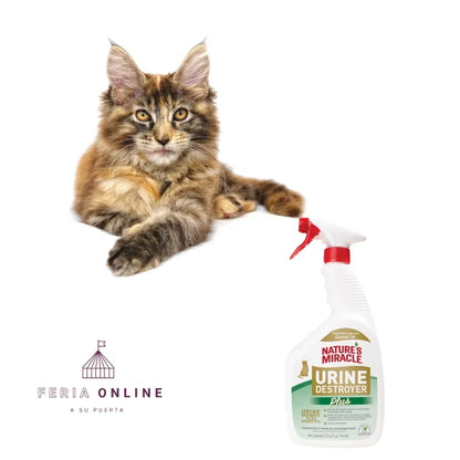 Nature Miracle Destructor de Orina Plus para Gato