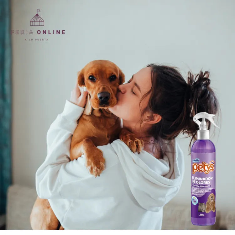 Eliminador de Olores Petys Lavanda 280ml.