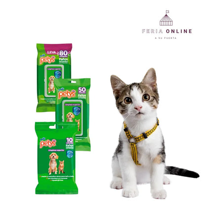 Pañitos Húmedos Petys