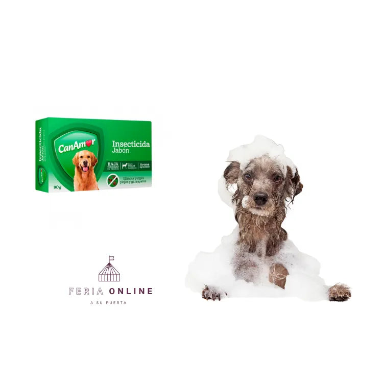 Canamor Jabón  Insecticida Para Perros x 90 GR