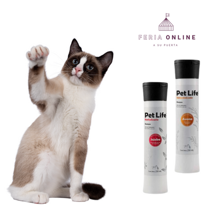 Pet Life Shampoo 250 ML Avena y Jojoba