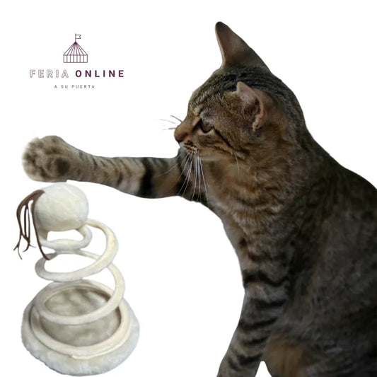 Juguete Con Resorte Para Gatos
