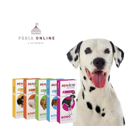 Bravecto Tableta Masticable - Antipulgas y Antigarrapatas