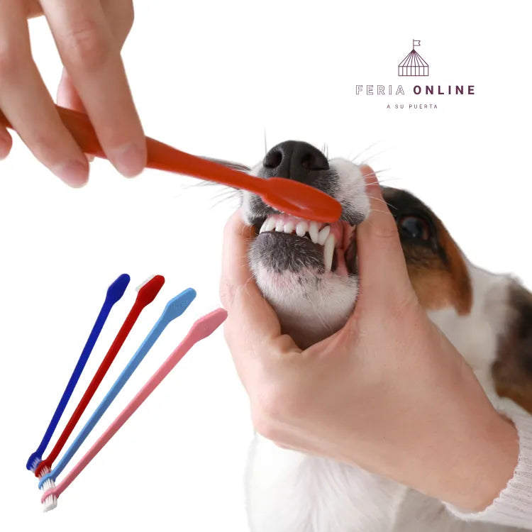 Cepillo De Dientes Para Mascotas Set 2PC, 22CM
