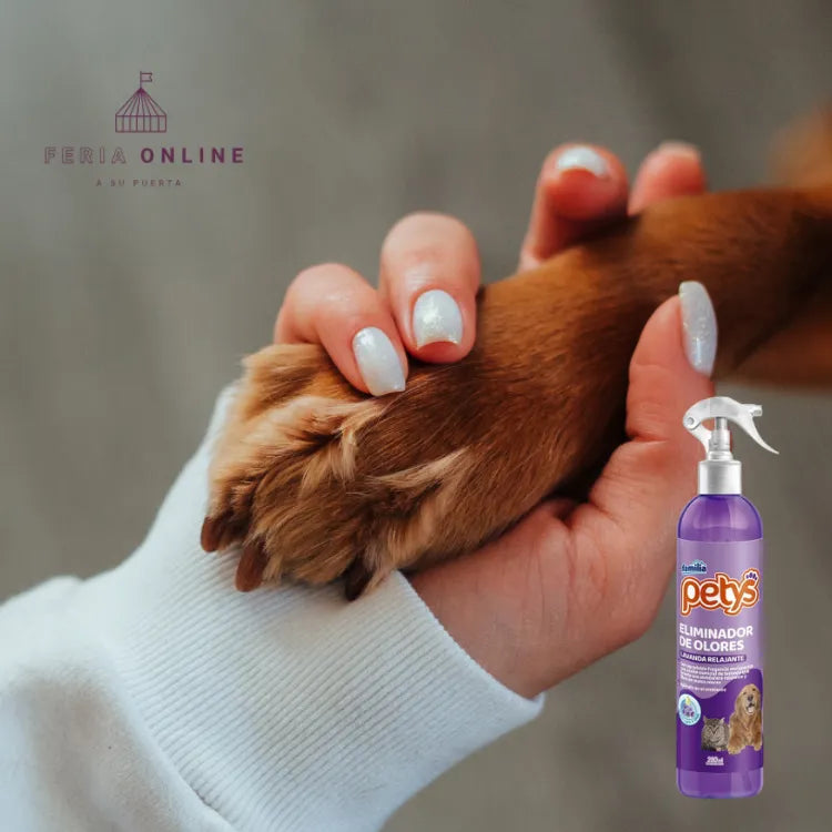 Eliminador de Olores Petys Lavanda 280ml.