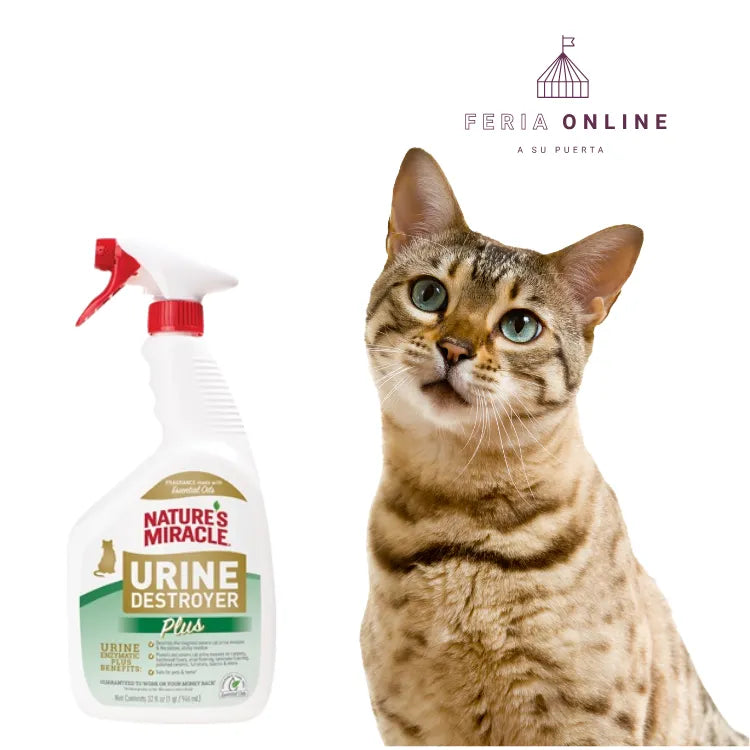 Nature Miracle Destructor de Orina Plus para Gato
