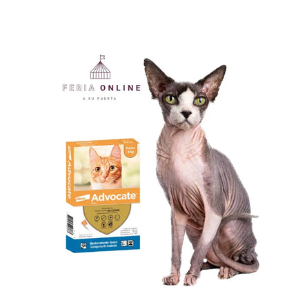 Advocate - Gatos Hasta 4 y 8kg.
