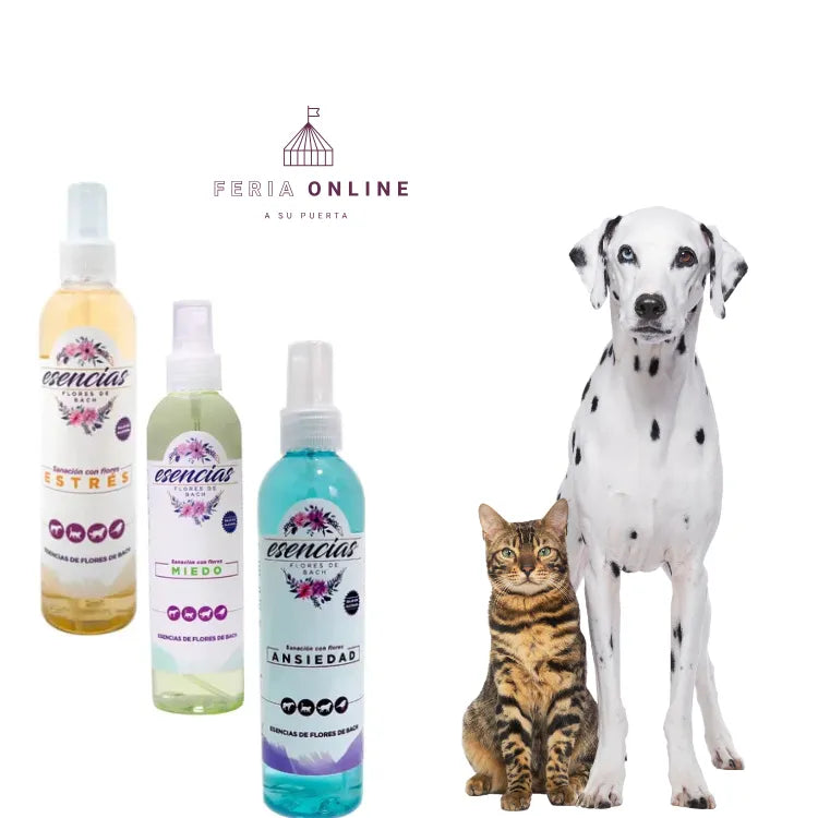 Esencias Florales Para Mascotas Presentación Spray 250 ML