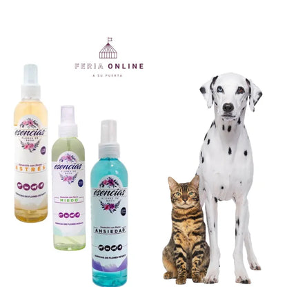 Esencias Florales Para Mascotas Presentación Spray 250 ML