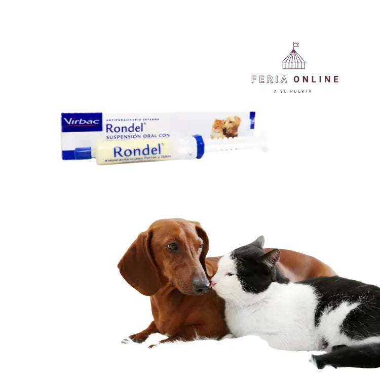 Rondel  Desparasitante Perros Y Gatos Adultos