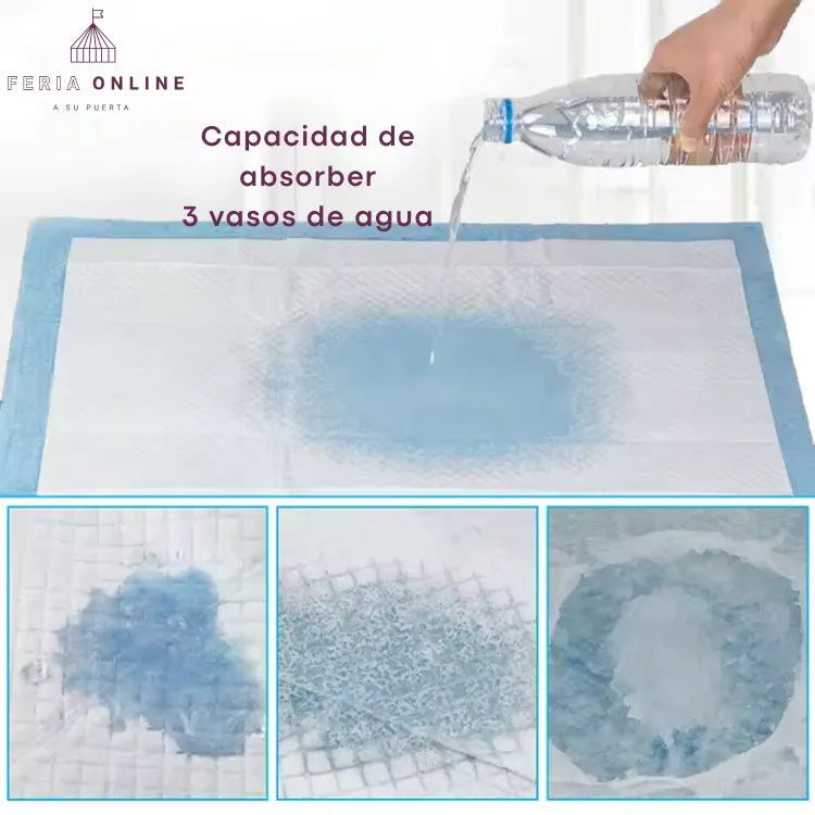 Tapete Absorbente X Unidad o Por  40 Unidades