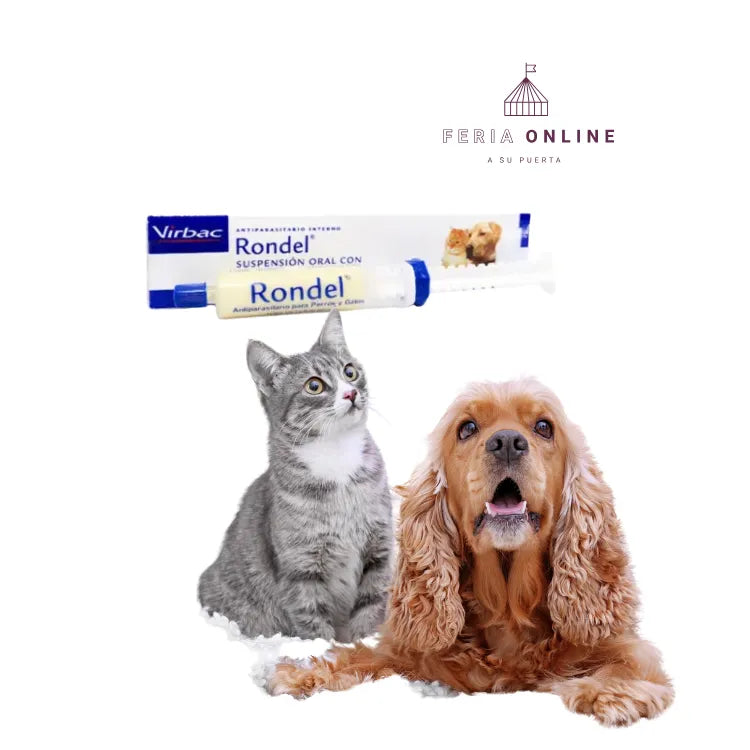 Rondel  Desparasitante Perros Y Gatos Adultos