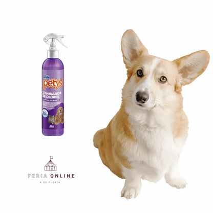 Eliminador de Olores Petys Lavanda 280ml.