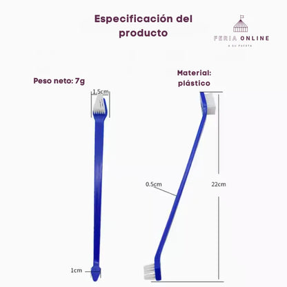 Cepillo De Dientes Para Mascotas Set 2PC, 22CM
