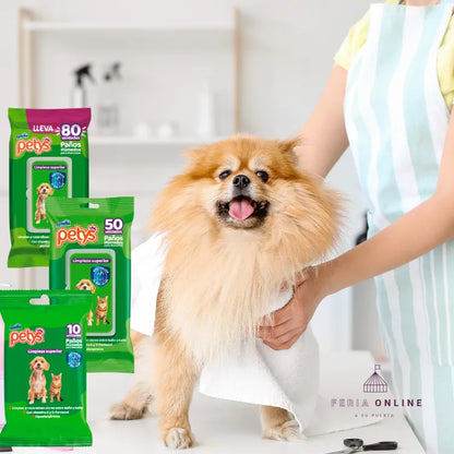 Pañitos Húmedos Petys