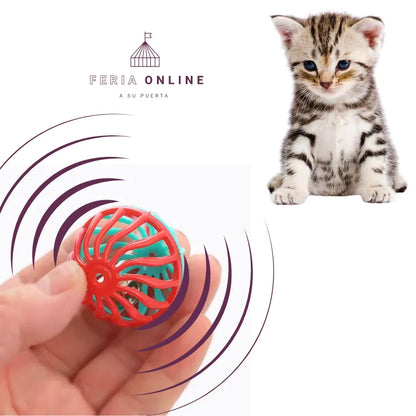 Pelotas Para Gato Rejilla 4 CM
