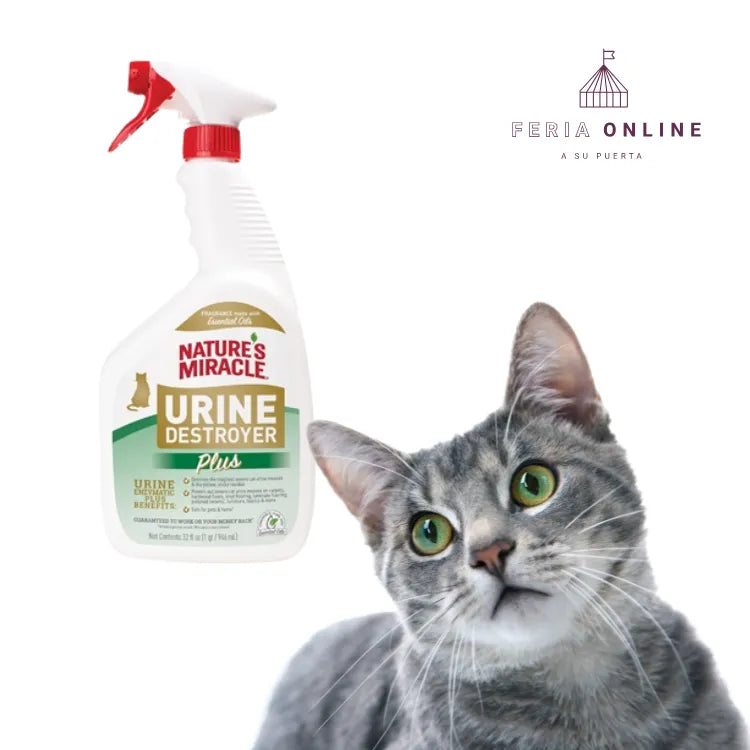 Nature Miracle Destructor de Orina Plus para Gato