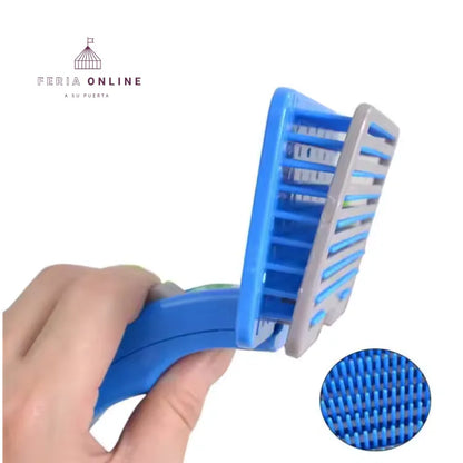 Cepillo Para Mascotas con Expulsor Automático