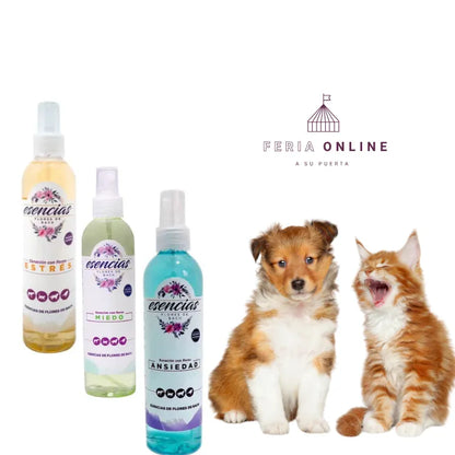 Esencias Florales Para Mascotas Presentación Spray 250 ML