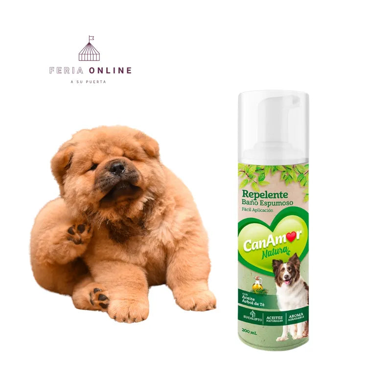 Baño Espumoso Repelente Canamor 200ml.