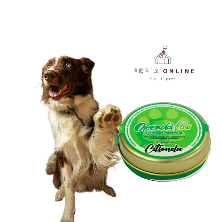 Orenda Paw Citronella Protector Humetante De Huellas En Perros