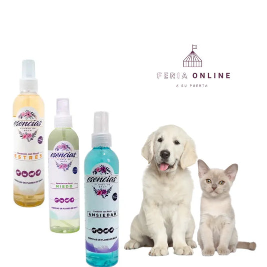 Esencias Florales Para Mascotas Presentación Spray 250 ML