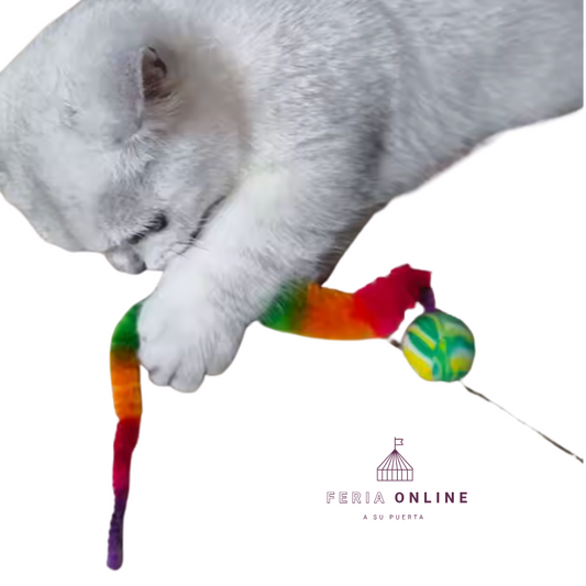 Bola con Gusanillo para Gatos