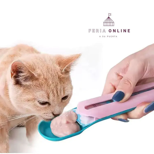 Dispensador De Papilla Para Gatos