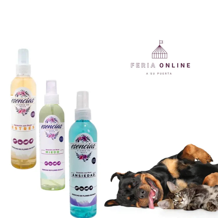 Esencias Florales Para Mascotas Presentación Spray 250 ML